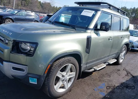 2021 Land Rover Defender 110 Se z USA, uszkodzony, nr VIN SALEP7RU8M2042225